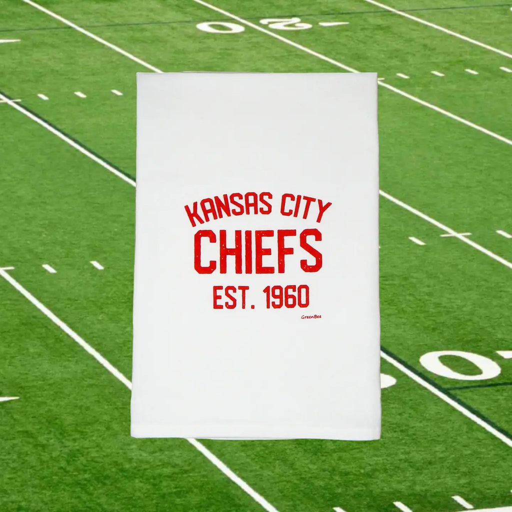 Kansas City Chiefs Towel | Tea Towels | Football Dish Towels