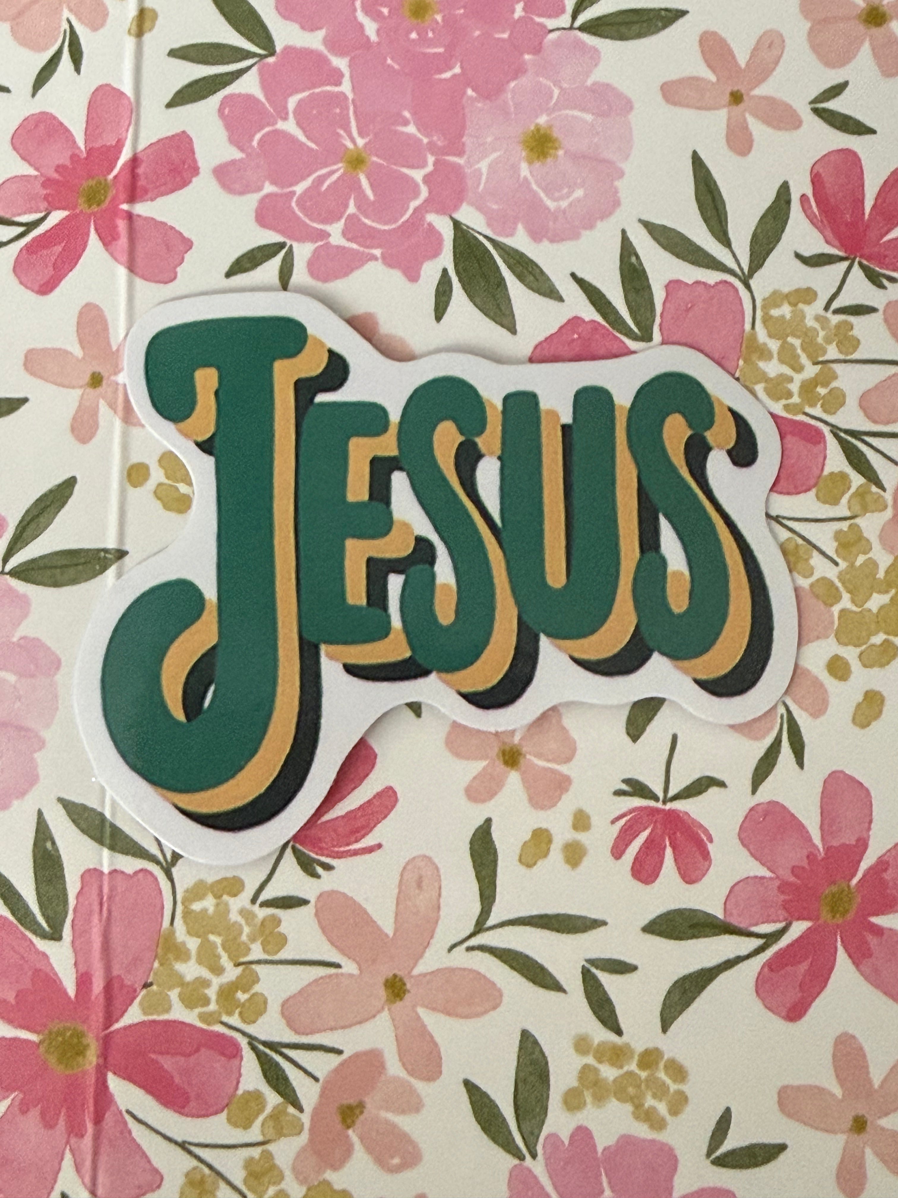 Jesus sticker