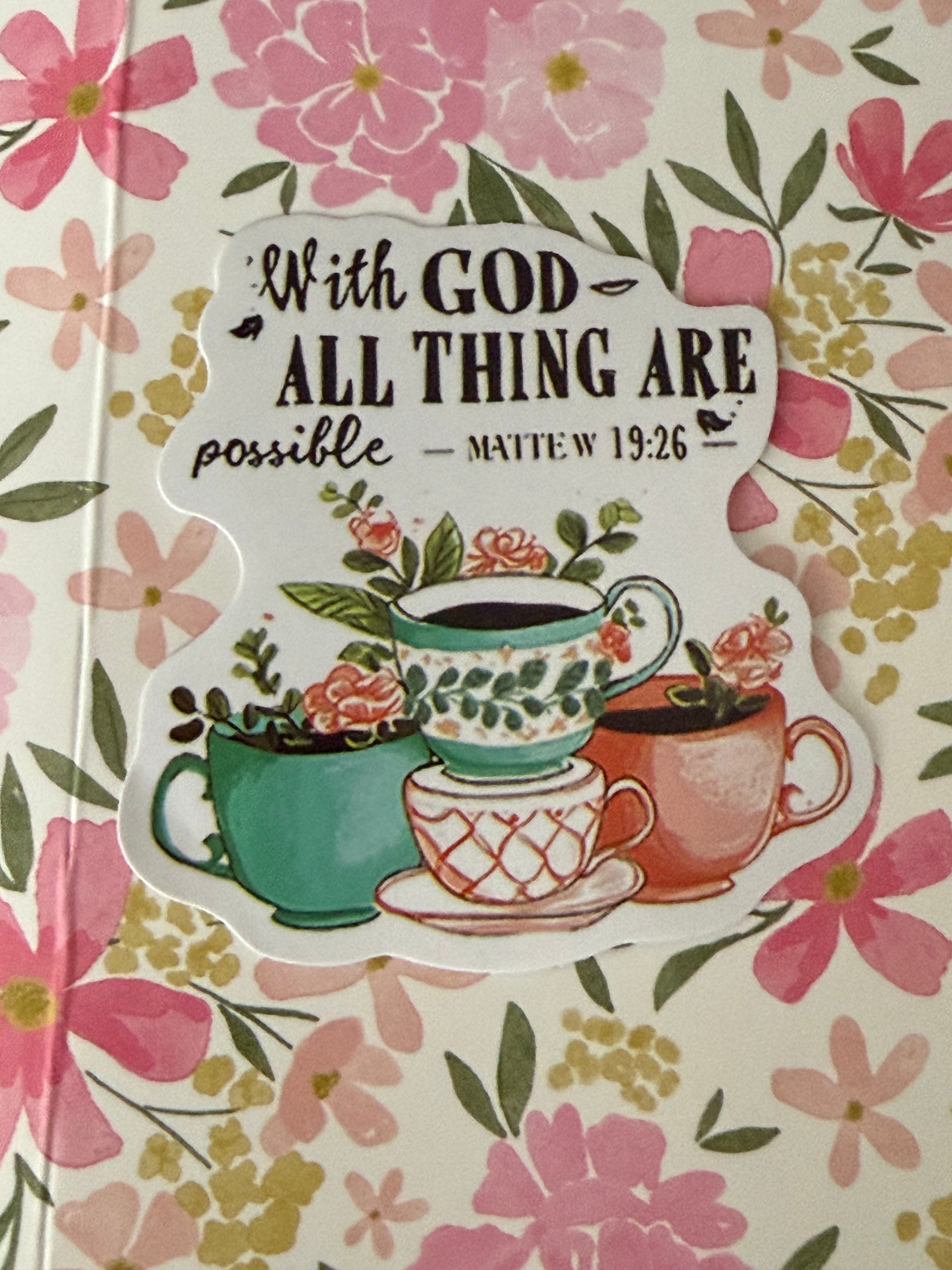 All good things sticker