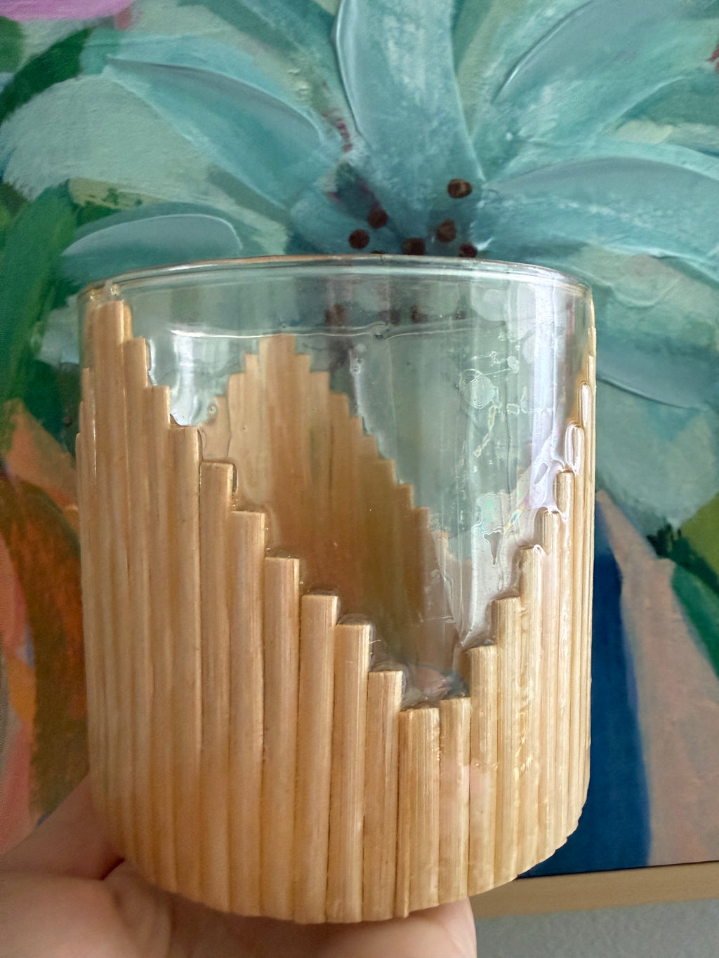 Enameled Bamboo Hurricane