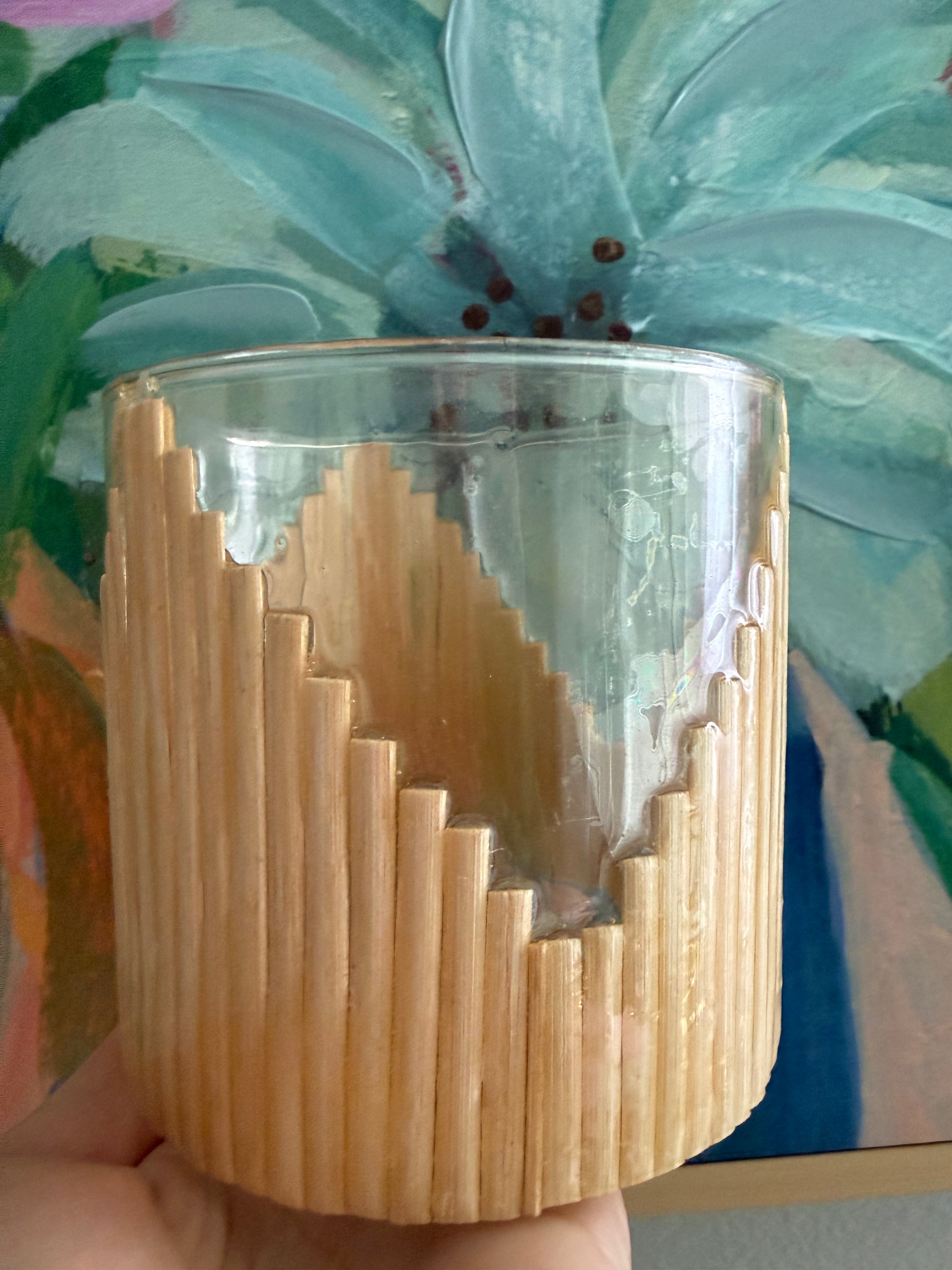 Enameled Bamboo Hurricane