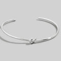 Metallic Knot Cuff Bracelet